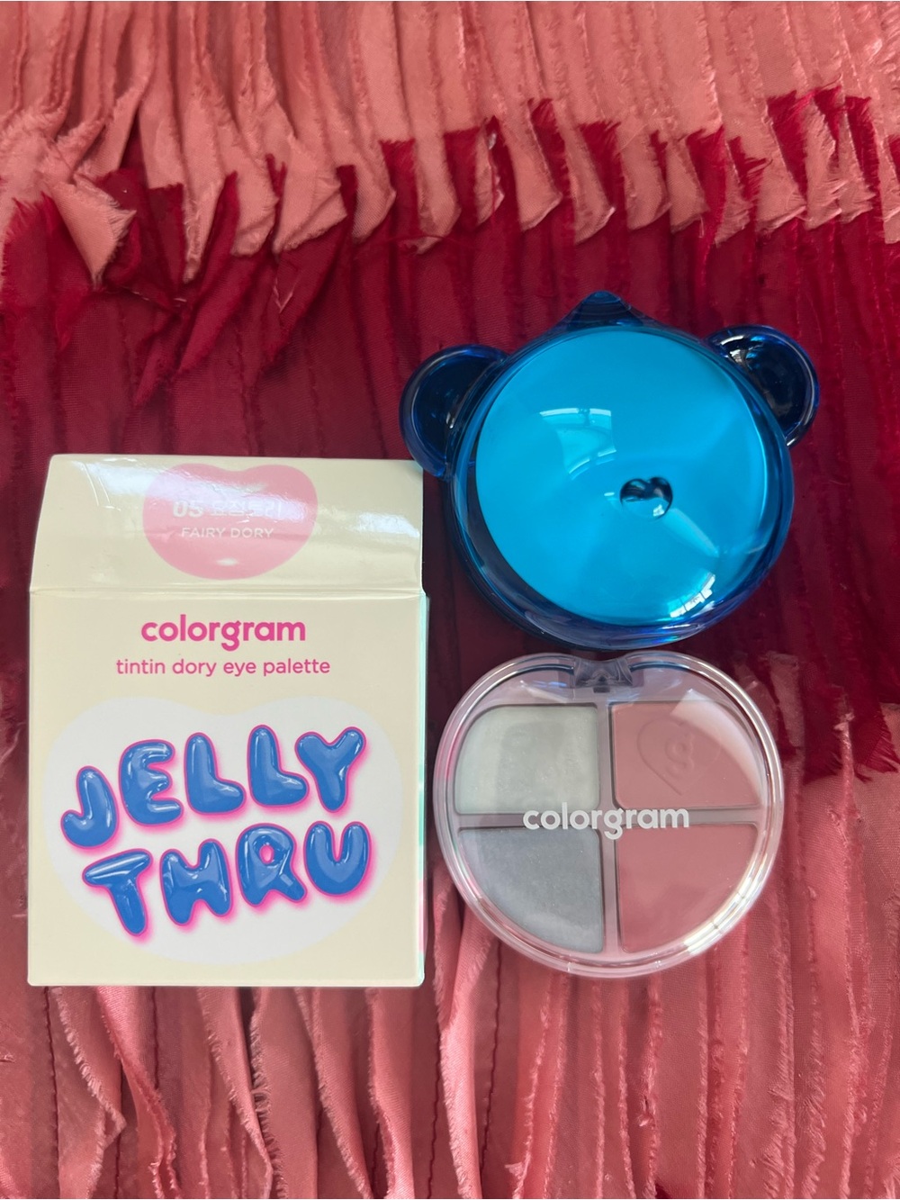 Colorgram Jelly Thru Tintin Dory Eye Palette/Dr Jart lip mask